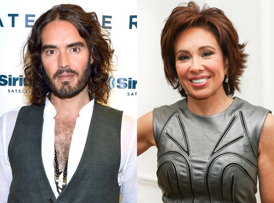 Russell Brand, Jeanine Pirro Russell Brand, Jeanine Pirro